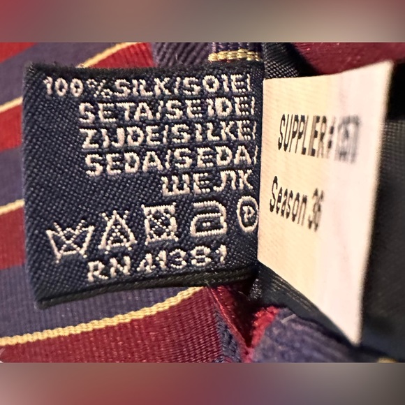 332. Boy’s Polo Ralph Lauren Silk Tie for Toddlers / Little Boys - Made in Italy - Picture 5 of 8